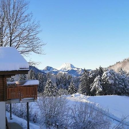 Confortable Chalet Avec Magnifique Vue En Gruyere. Charmey Exteriér fotografie